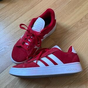 Red Adidas Sneakers